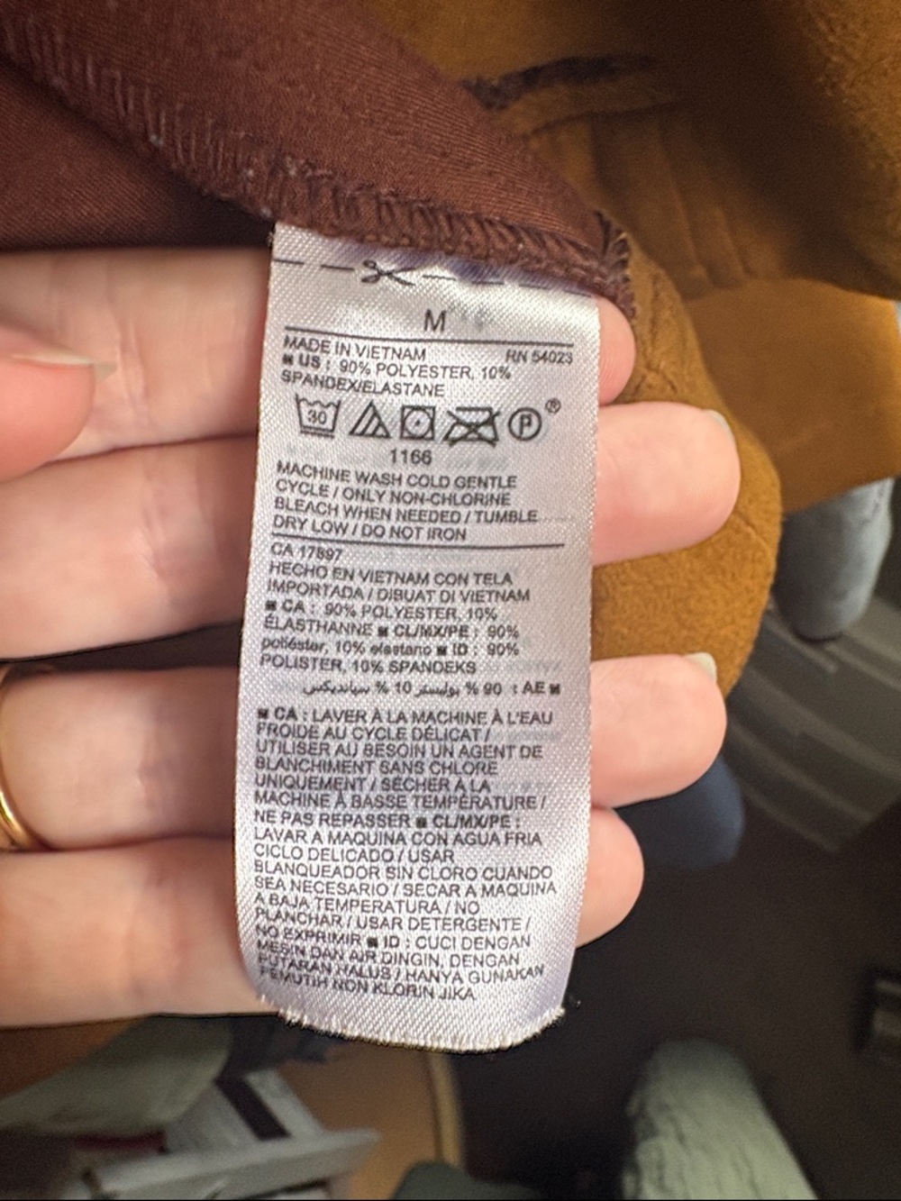 Old Navy Camel Brown Faux-Suede Moto Jacket - Picture 3 of 8